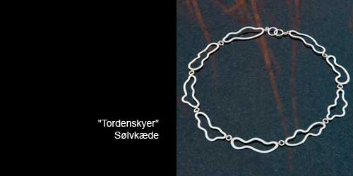 "Tordenskyer" Sølvkæde